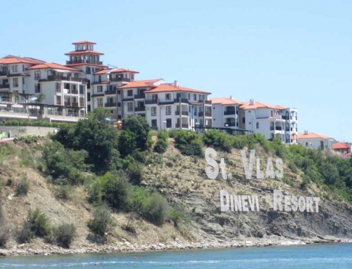 St Vlas from Water Taxi